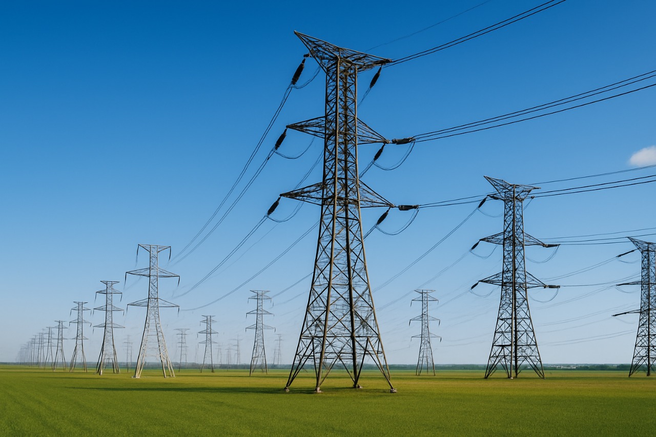 Electrical Network Illustration