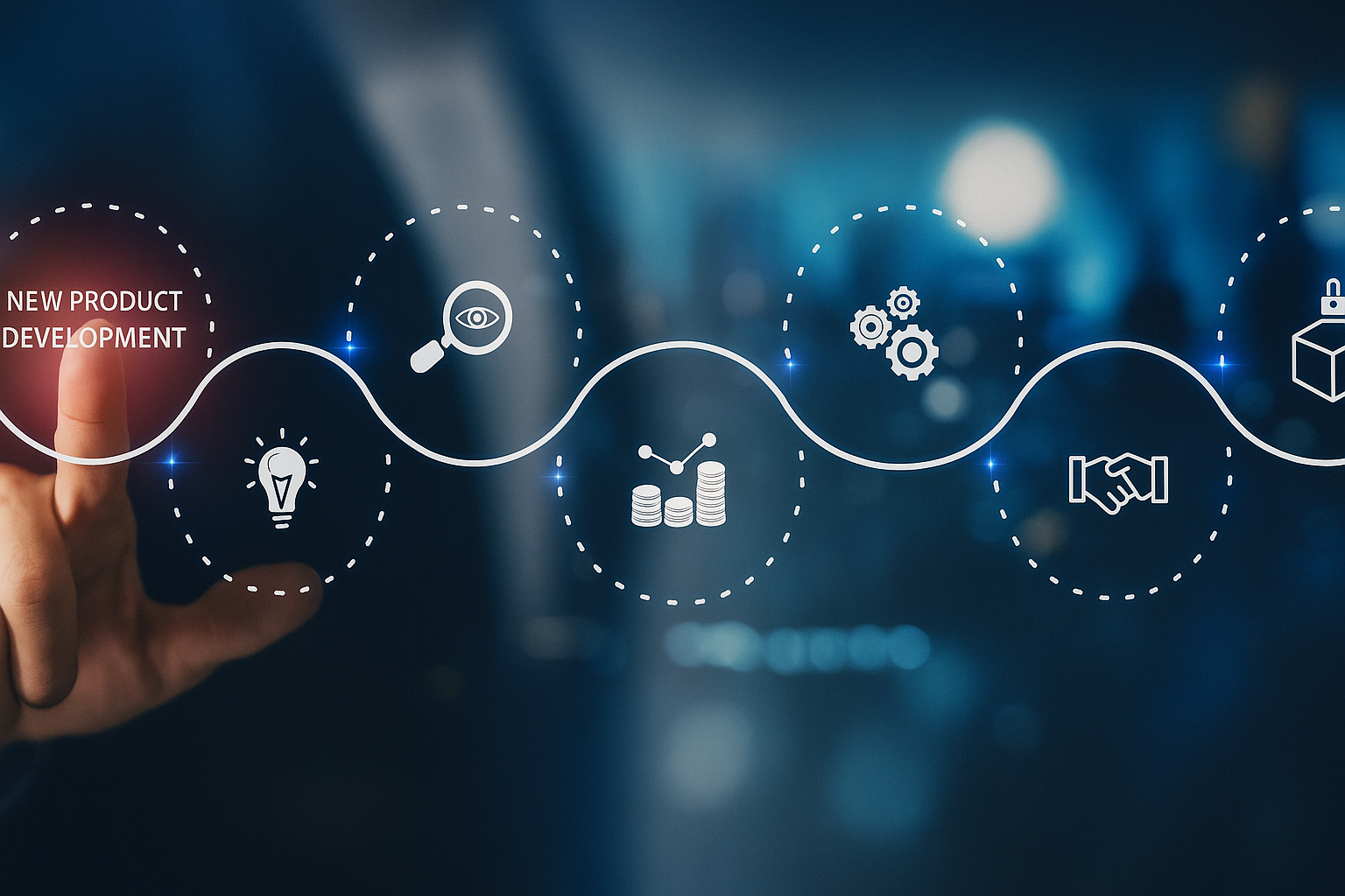 Tech Consulting & MVP Building Illustration